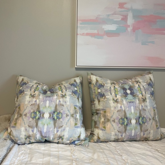 Laura Park Sea Glass Throw Pillow